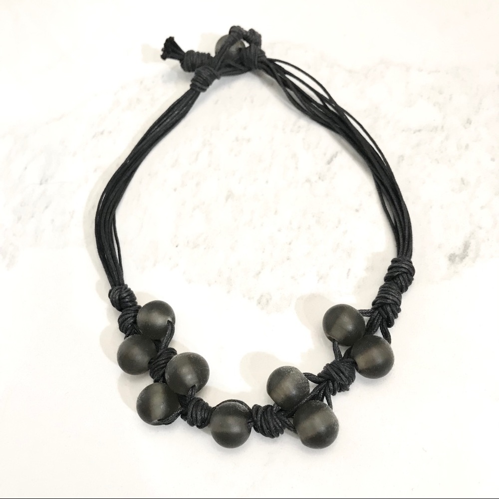 Handmade beaded necklace